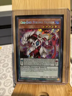 Yugioh x1 Odd-Eyes Persona Dragon BLCR-EN074 Secret Rare 1st Ed (NM) - Image 1
