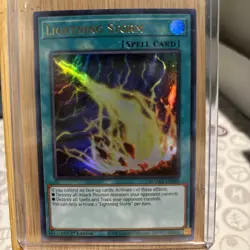 🔥Yugioh MAMA-EN089 Lightning Storm ULTRA RARE 1ST EDITION - Image 1