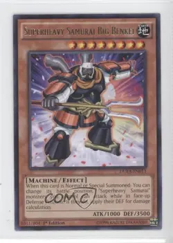 Superheavy Samurai Big Benkei 1st Ed. YuGiOh Duelist Alliance #DUEA-EN013 - Image 1