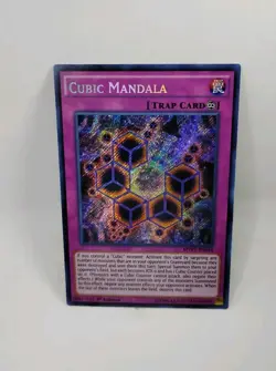 YU-GI-OH! Cubic Mandala. MVP1-ENS44. 1st Edition Secret Rare Card. TCG Yugioh - Image 1