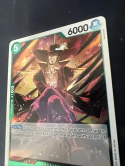 Dracule Mihawk OP10-029 Foil R Royal Blood One Piece Card Game Trading Card - Image 3