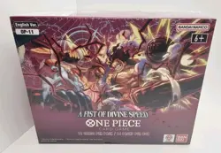 One Piece Card Game OP-11 A Fist of Divine Speed English Booster Box - Image 1