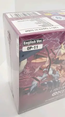 One Piece Card Game OP-11 A Fist of Divine Speed English Booster Box - Image 3