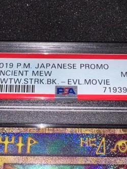 PSA 9 ANCIENT MEW 1999 POKEMON GAME MOVIE POKEMON CARD Nintedo - Image 4