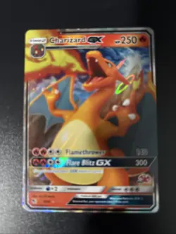 Pokemon Charizard GX 9/68 Hidden Fates Ultra Rare Holo Card Near Mint Condition - Image 1