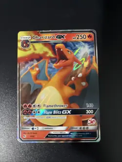 Pokemon Charizard GX 9/68 Hidden Fates Ultra Rare Holo Card Near Mint Condition - Image 2