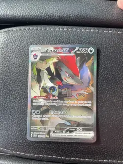 Pokemon TCG N's Zoroark EX Hyper Rare Holo Card 185/159 Sv09: Journey Together - Image 1