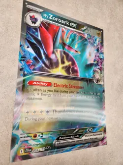 Pokemon Journey Together ZOROARK BELLIBOLT LENTICULAR 3D 17X24 POSTER SIGN PROMO - Image 2