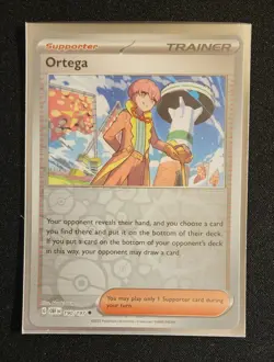 Ortega Reverse Holo Obsidian Flames 190/197 Pokemon Card US Seller - Image 1