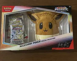 Pokemon Scarlet & Violet Prismatic Evolutions Accessory Pouch - Factory Sealed - Image 1