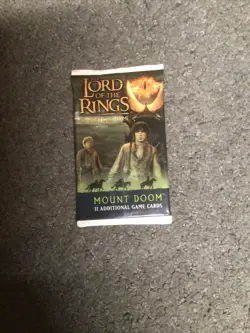 Lord Of The Rings Trading Card Game One Booster Pack (11 cards) Mount Doom - Image 1