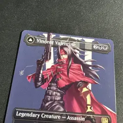 MTG Final Fantasy Vincent Valentine Borderless Non-Foil Magic Commander NM - Image 3