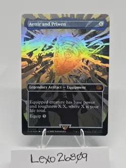 Aettir and Priwen (Borderless) / Final Fantasy MTG / FOIL - Image 1
