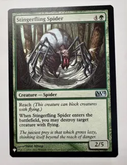 Stingerfling Spider The List Reprints Magic Gathering MTG PLST - Image 1