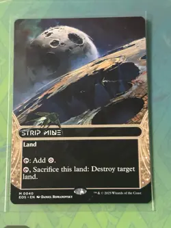 Strip Mine (Borderless) 0040 (M) MTG Edge of Eternities Stellar Sights (EOS) - Image 1
