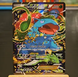 Venusaur EX XY123 Collection Promo Standard Size Pokemon Card Rare - Image 1