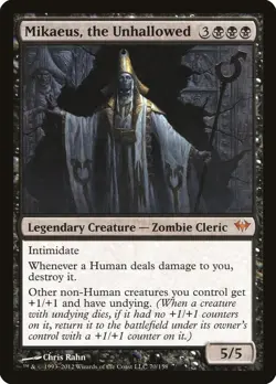 MTG Mikaeus, the Unhallowed - 70 / English / Lightly Played - Image 1
