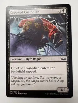 Crooked Custodian (071) Streets Of New Capenna SNC MTG Magic The Gathering - Image 1