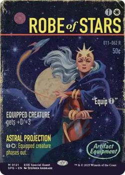 Robe of Stars Showcase - SPG 0121 - NM - MTG Magic - Image 1