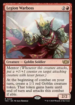 Legion Warboss TDC NM MTG - Image 1