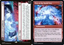 2x Invasion of Kaldheim // Pyre of the World Tree - March of the Machine LP MTG - Image 1