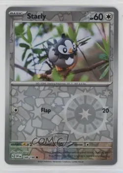 Starly Reverse Foil Pokemon SV01: Scarlet & Violet #148 - Image 1