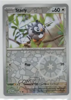 Starly Reverse Foil Pokemon SV01: Scarlet & Violet #148 - Image 1
