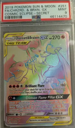 Pokemon Charizard PSA 9 Lot of 4 Incl. 2016 Pokemon XY Charizard HOLO Evolutions - Image 5