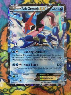 Ash-Greninja EX Holo XY133 Black Star Promo Pokemon TCG - Image 2