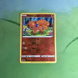 Reverse Holo Vulpix 6/73 Common Champion's Path Pokemon TCG - Image 1
