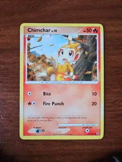 Pokemon Platinum - 70/127 CHIMCHAR, Regular Common - Image 1
