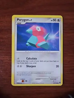Pokemon Great Encounters - 81/106 PORYGON, Regular Common - Image 1