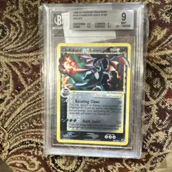 2006 Pokemon Gold Star Ex Dragon Frontiers #100 Charizard - Holo PSA 9 MINT - Image 1
