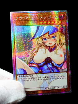 Dark Magician Girl Uncensored Yugioh Waifu Alt Art Holo Secret Rare Sexy Custom - Image 4