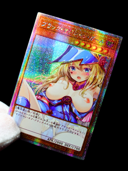 Dark Magician Girl Uncensored Yugioh Waifu Alt Art Holo Secret Rare Sexy Custom - Image 5