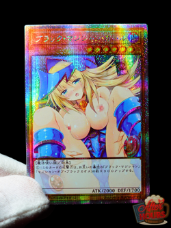 Dark Magician Girl Uncensored Yugioh Waifu Alt Art Holo Secret Rare Sexy Custom - Image 1