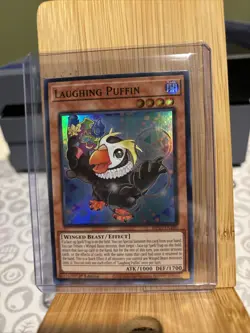 MP23-EN180 Laughing Puffin :: Super Rare 1st Edition YuGiOh Card - Image 1