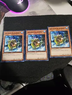 x3 Caravan of the Ice Barrier HAC1-EN040 Common YuGiOh - Image 1