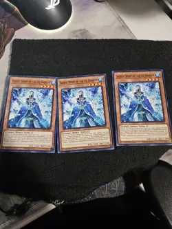 x3 Sacred Spirit of the Ice Barrier HAC1-EN045 Common YuGiOh - Image 1
