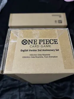 Bandai One Piece Card Game 2nd Anniversary Set, English Edition, Sealed - Image 1