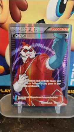 XEROSIC Phantom Forces Series POKEMON Full-Art Holo 2014 Trading Card 119/119 - Image 1