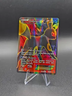 Pokemon Umbreon EX TCG Full Art Holo Rare Card 119/124 Fates Collide - Image 2