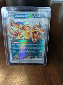 Charizard Ex Pokemon Card / Stage 2 / CCG / Holo / Super Rare / 125/197 - Image 1