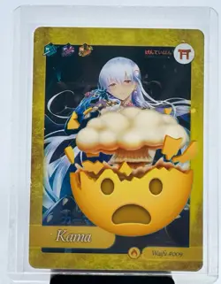Kama Fate Grand Order Exclusive Collectible Card HOLO!!! RARE!!! Waifu!!! Spicy! - Image 2