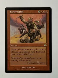 MTG Insurrection Onslaught Card 213/350 LP - Image 1