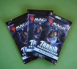 3 (three) - Magic the Gathering Tarkir: Dragonstorm Play Booster mtg - Image 1