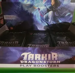 3 (three) - Magic the Gathering Tarkir: Dragonstorm Play Booster mtg - Image 2