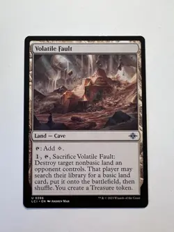 Volatile Fault - MTG The Lost Caverns of Ixalan - NM - Image 1