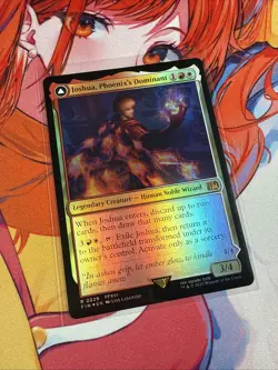 MTG Joshua, Phoenix's Dominant / Phoenix, Warden of Fire Foil Final Fantasy MINT - Image 2