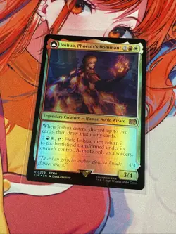 MTG Joshua, Phoenix's Dominant / Phoenix, Warden of Fire Foil Final Fantasy MINT - Image 3